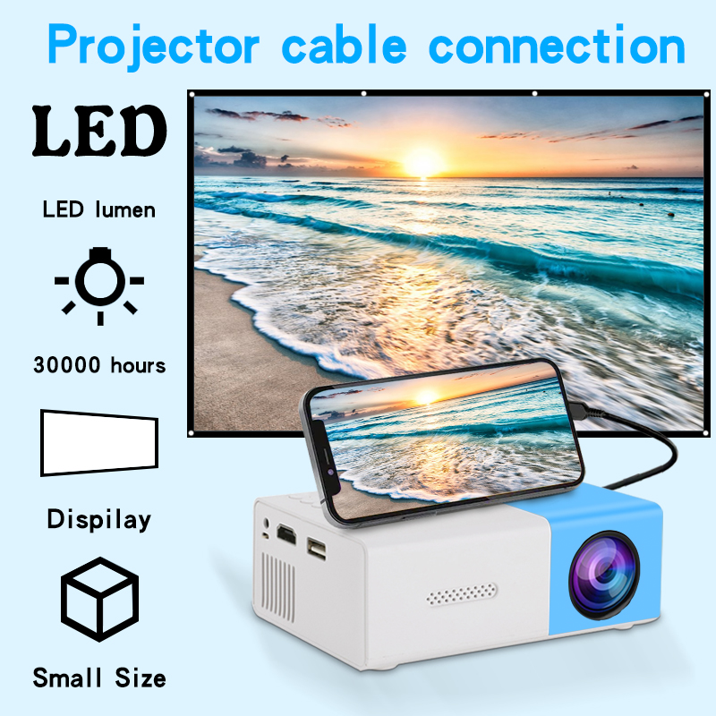 Home Cinema Focal - Ultra-High-Definition-Projektor für die Wandprojektion im Schlafzimmer