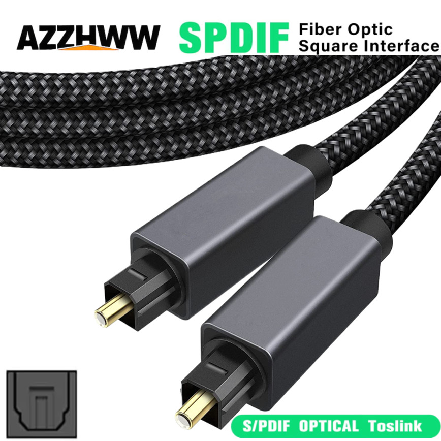 Home Cinema Of Soundbar - Digitales Optisches Audiokabel 3m Toslink SPDIF