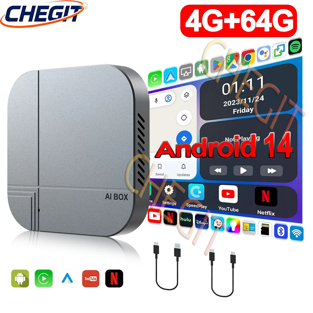 Home Cinema Youtube - Android14 Smart AI Box 4G +