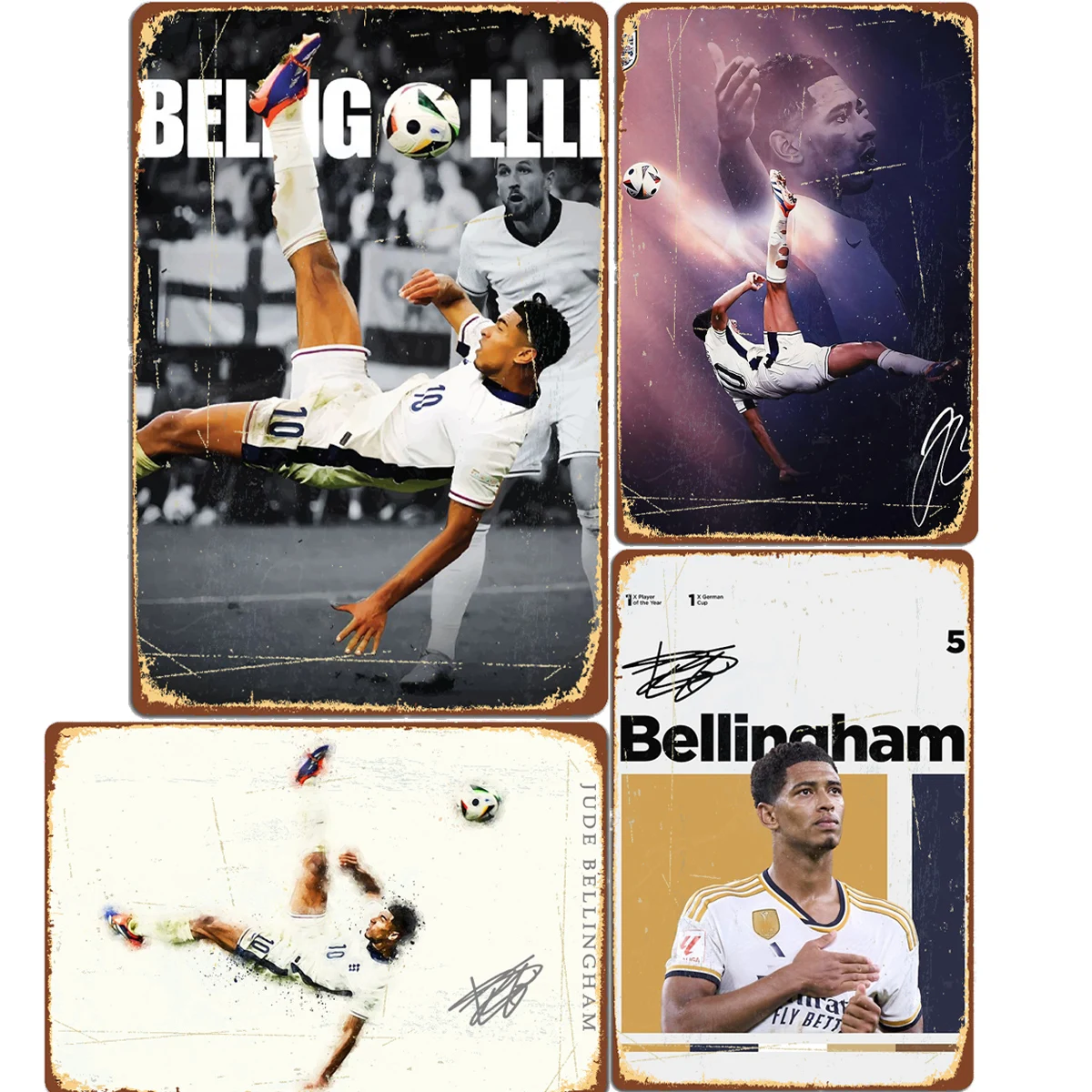 Home Cinema Logo - Jude Bellingham Fußball Sport Spieler Poster