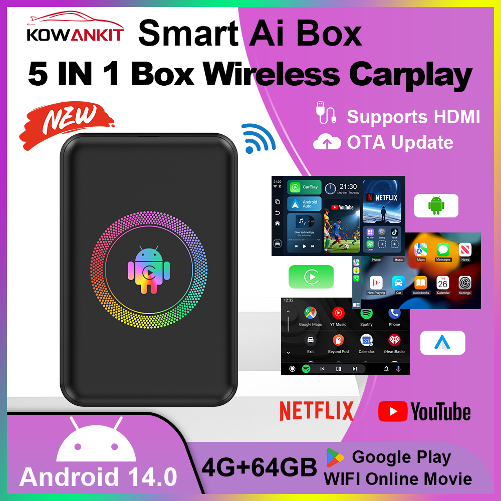 Home Cinema Youtube - 2026 Kowankit 4+64G Android 14 Kabelloses