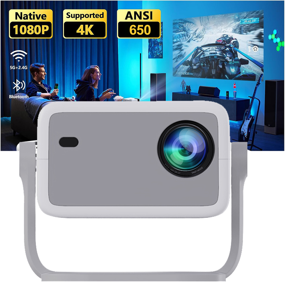 Home Cinema Focal - WZATCO WL018 Full HD 1080P Projektor