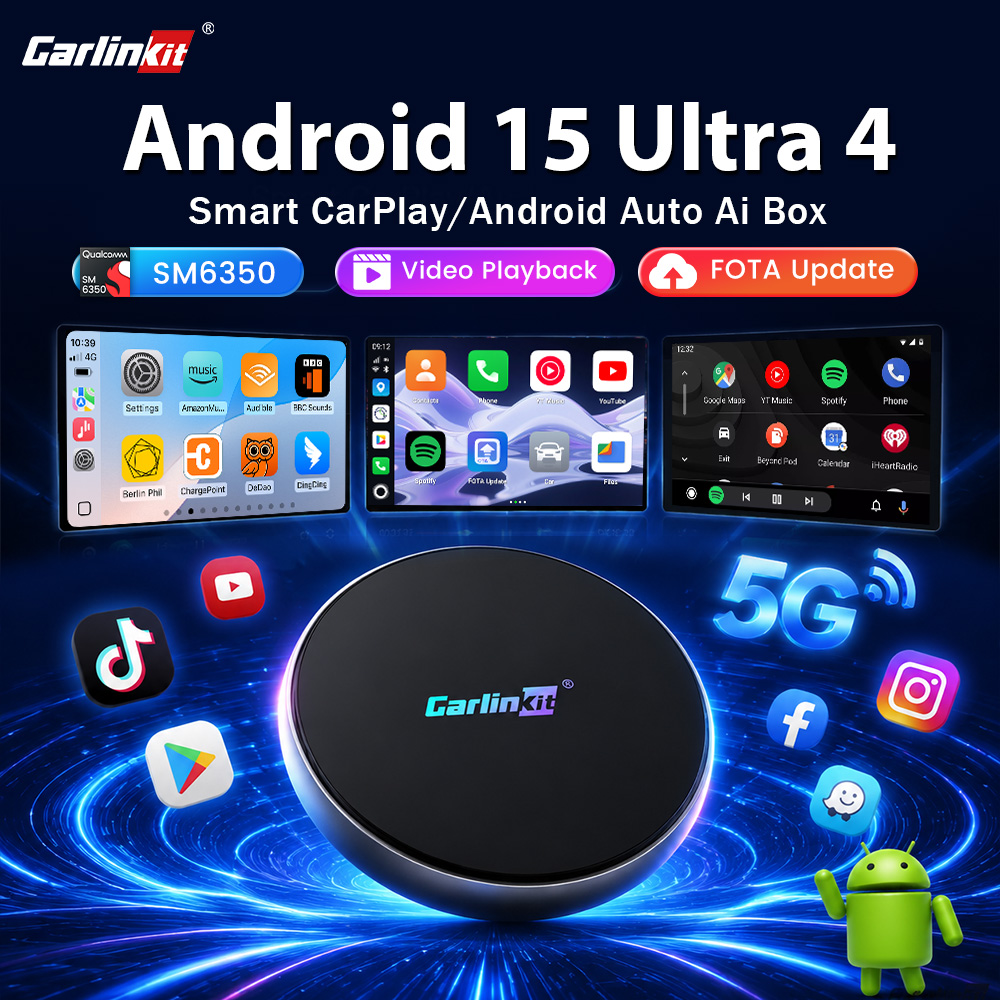 Home Cinema Youtube - 128G Carlinkit Android 15 Android Auto