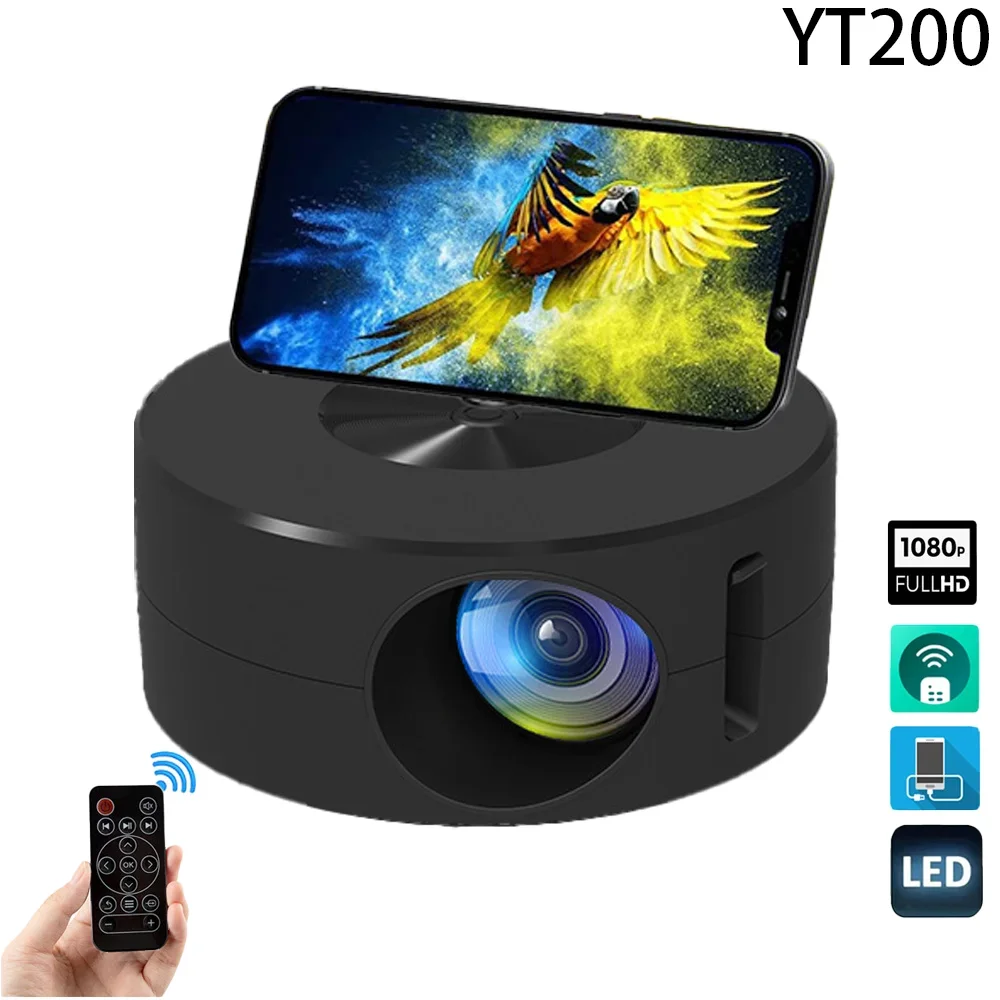 Home Cinema Kids - Yt200 führte mobile Video-Mini-Projektor Heimkino-Media-Player Kinder