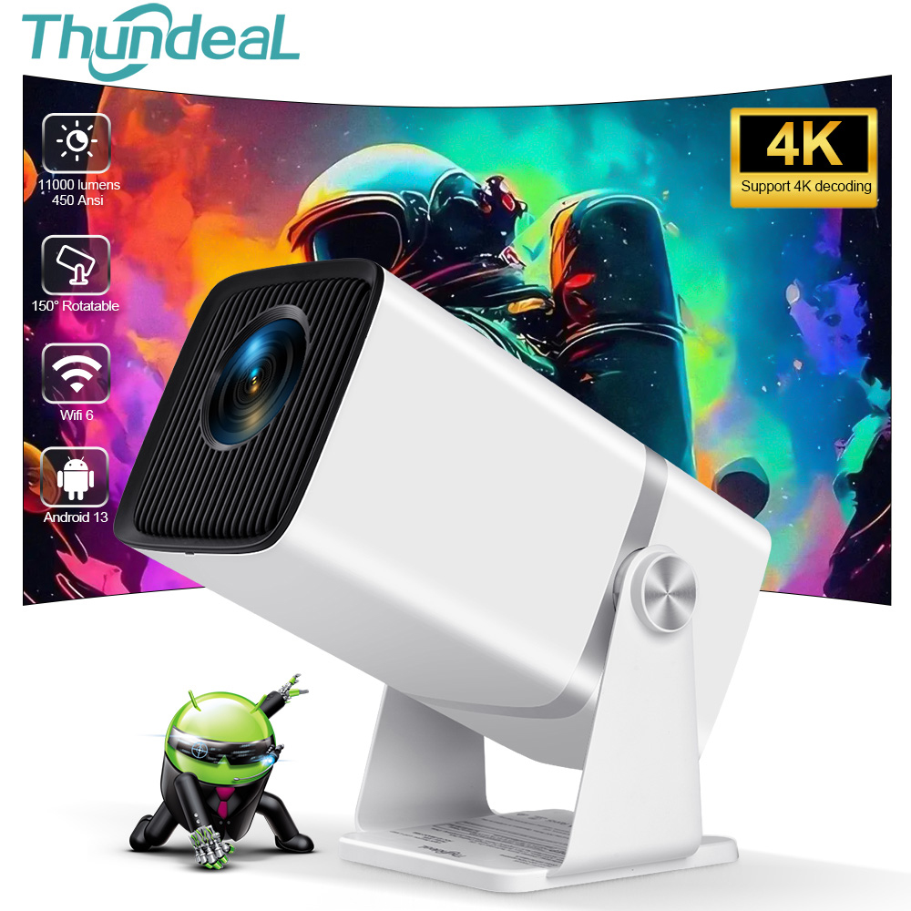 Home Cinema Hdmi - ThundeaL 4K Full HD Projektor FHD
