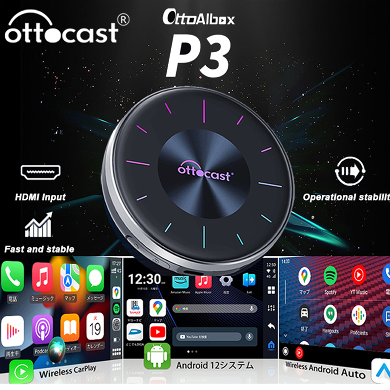 Home Cinema Youtube - OTTOCAST P3 CarPlay AI Box Wireless