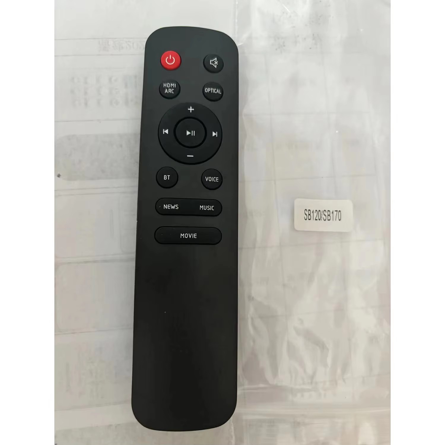 Home Cinema Of Soundbar - Ersetzen Sie die Fernbedienung für die