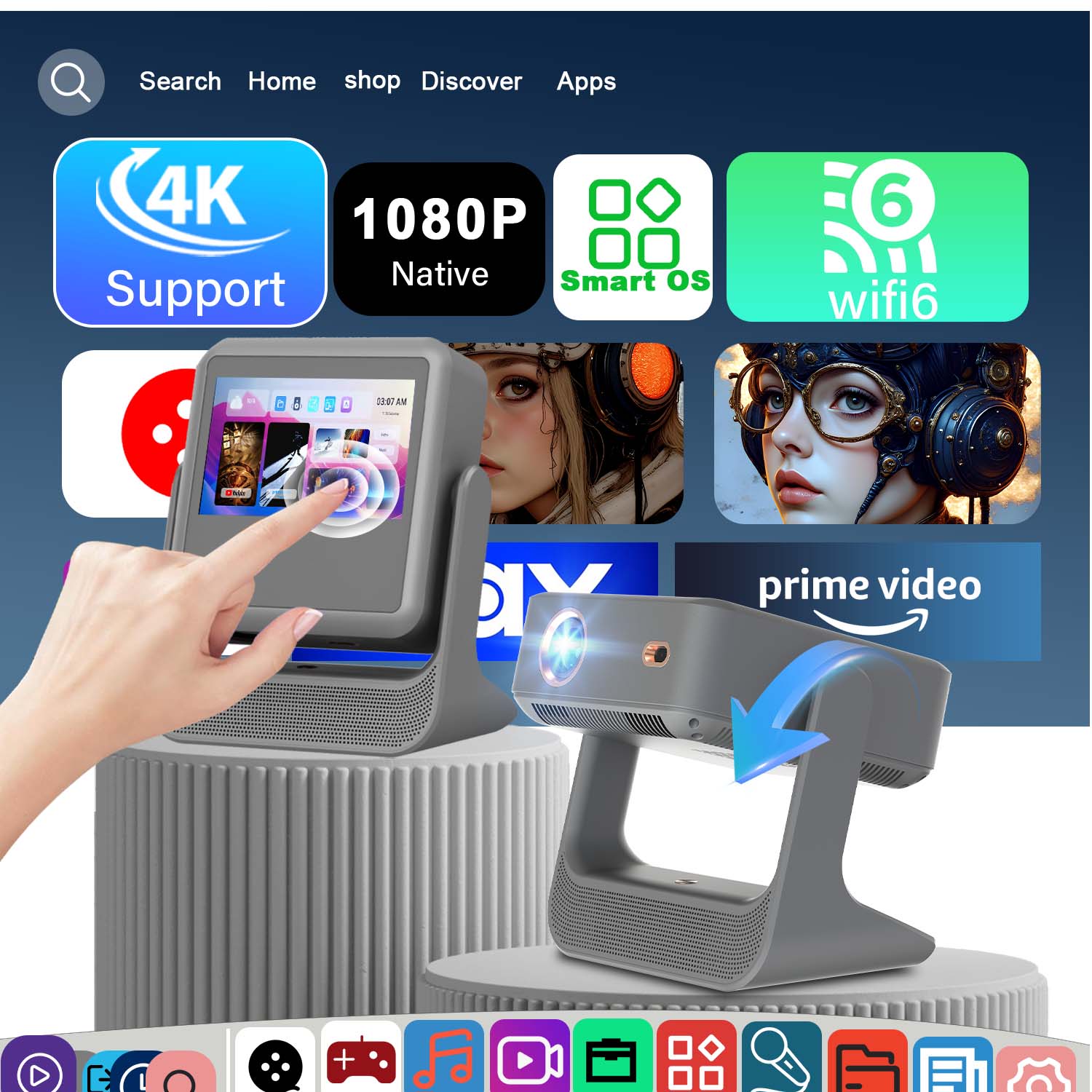 Intelligenter 7-Zoll-Touch-Pro – Home Cinema Kids Bewertung und Preis