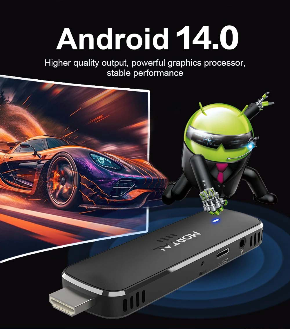 Q8 Smart Android14 TV-Stick 8K – Home Cinema Youtube Bewertung und Preis