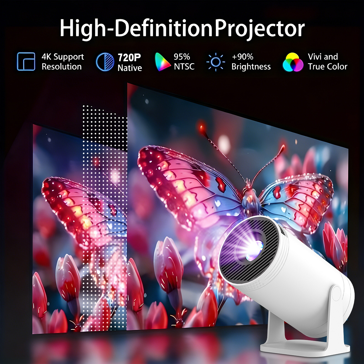 MAOHUTER X300 Projektor mit Ka – Home Cinema Hdmi Bewertung und Preis