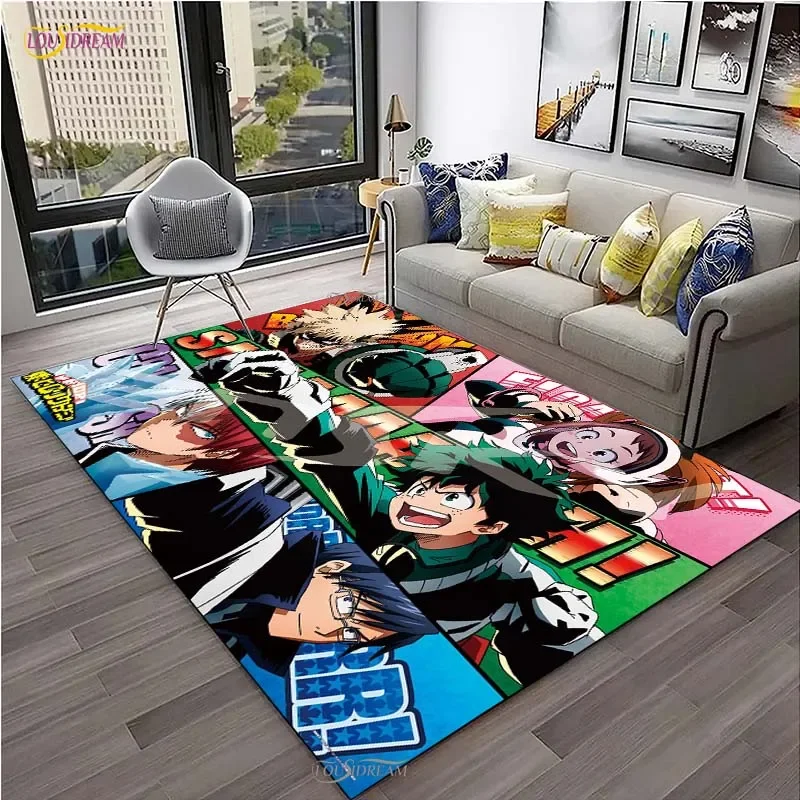 My Hero Cartoon Anime Teppich  – Home Cinema Kids Bewertung und Preis