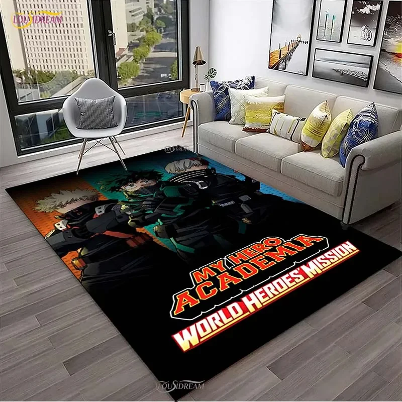 My Hero Cartoon Anime Teppich  – Home Cinema Kids Bewertung und Preis