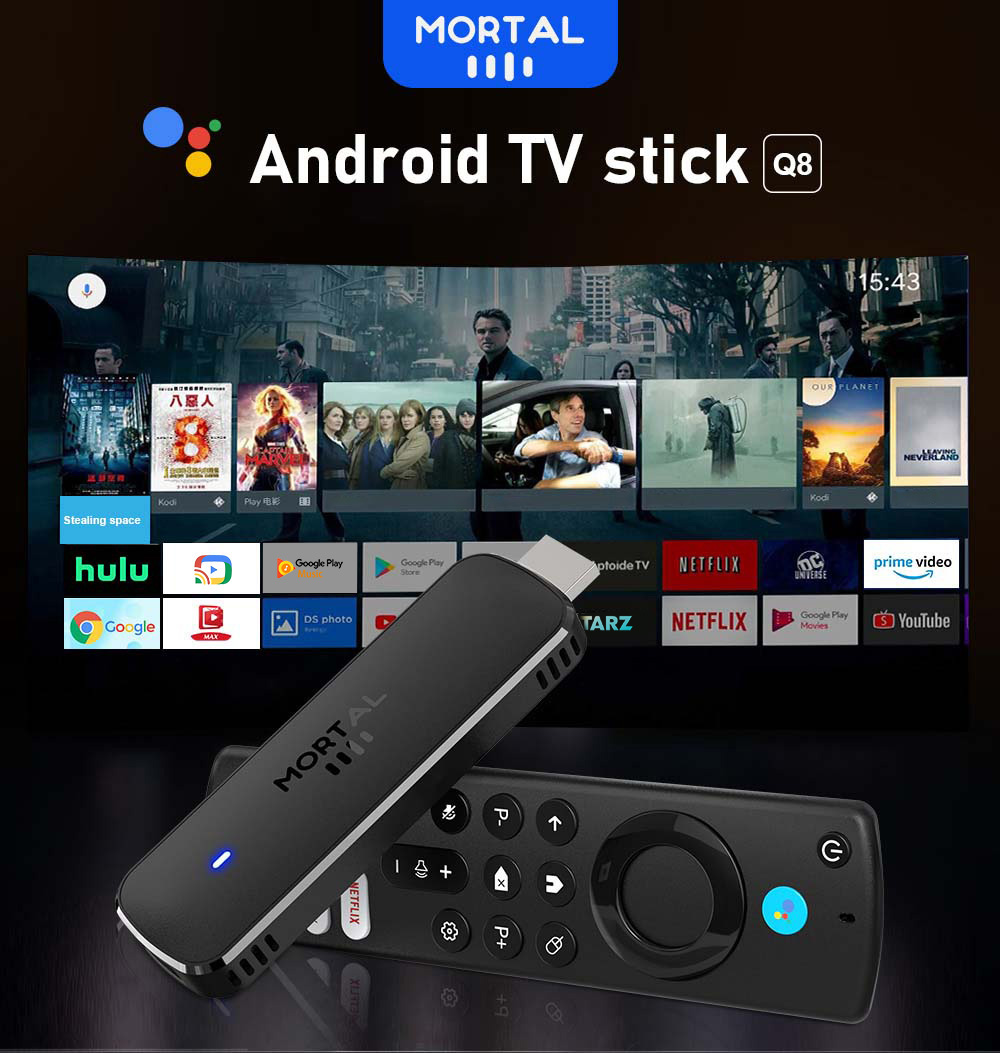 Android TV Stick Mortal Q8 Glo – Home Cinema Youtube Bewertung und Preis