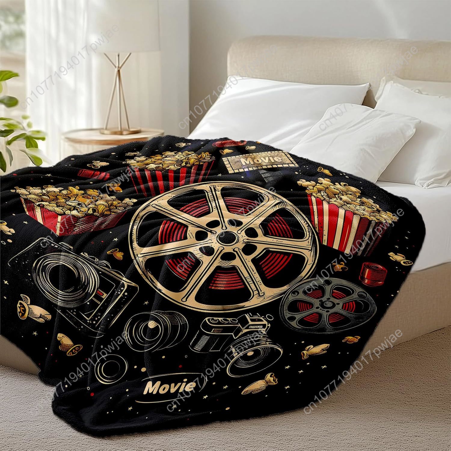 Film Ticket Popcorn Überwurfde – Home Cinema Kids Bewertung und Preis