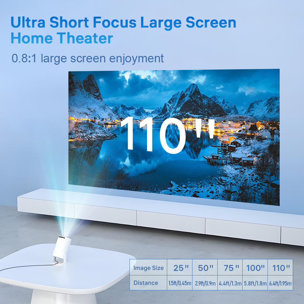 LynCast Projektor X1BQ 4K Andr – Home Cinema Hdmi Bewertung und Preis