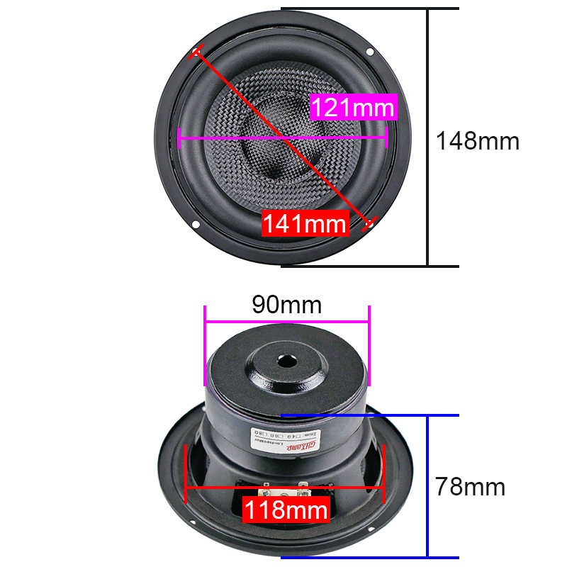 GHXAMP 5,25 zoll 148mm Fibergl – Home Cinema Focal Bewertung und Preis