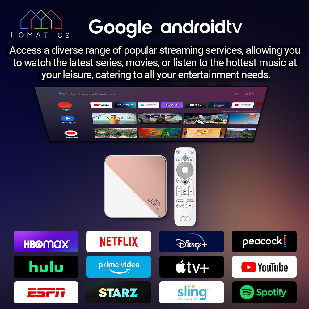 HOMATICS Box R 4K Plus TV Box  – Home Cinema Youtube Bewertung und Preis