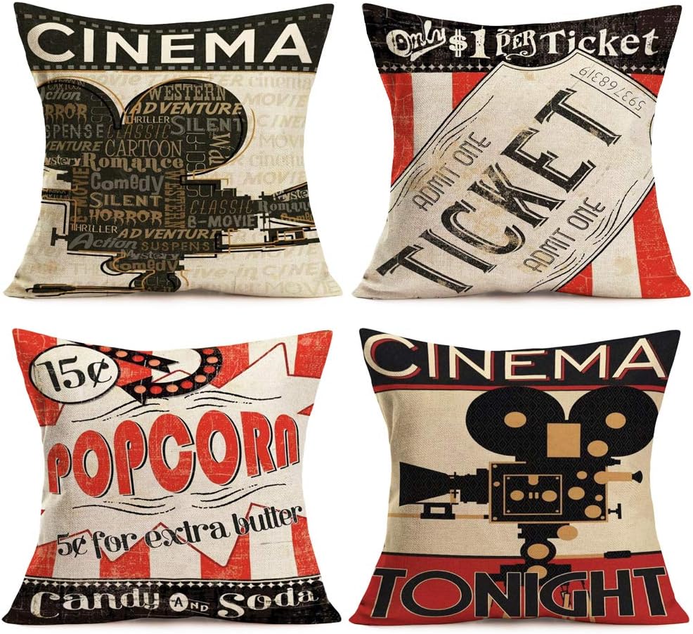 Dekorative Kissenbezüge im Vin – Home Cinema Tickets Bewertung und Preis